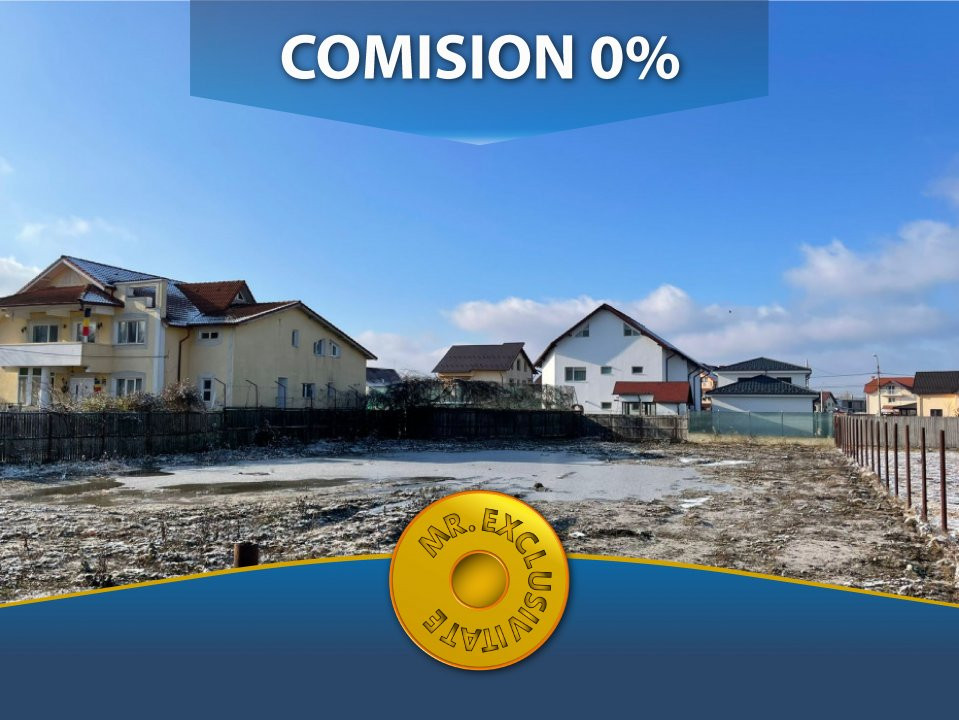 0% COMISION - Teren Intravilan - Gavana Platou - Str. Petre Ispirescu!