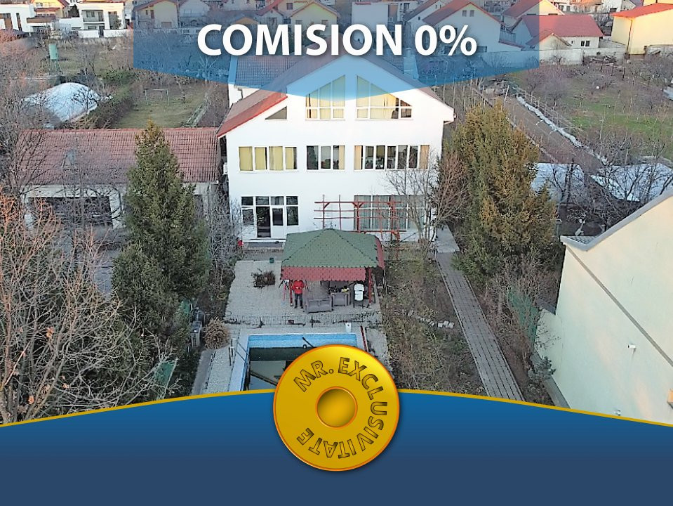 Vila 4 niveluri + piscina, zona Selgros, cartier nou - 0% Comision
