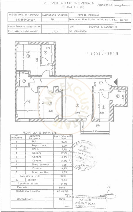 Apartament 4 camere in complex Vitan Residence 7 17