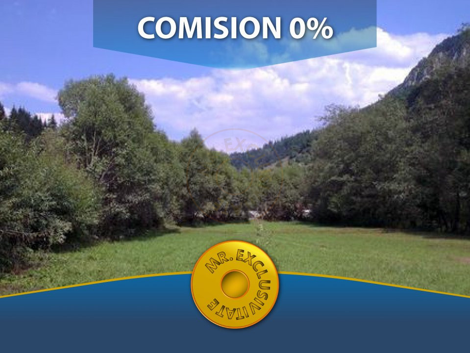 Comision 0% Teren intravilan Rucar - zona turistica 1