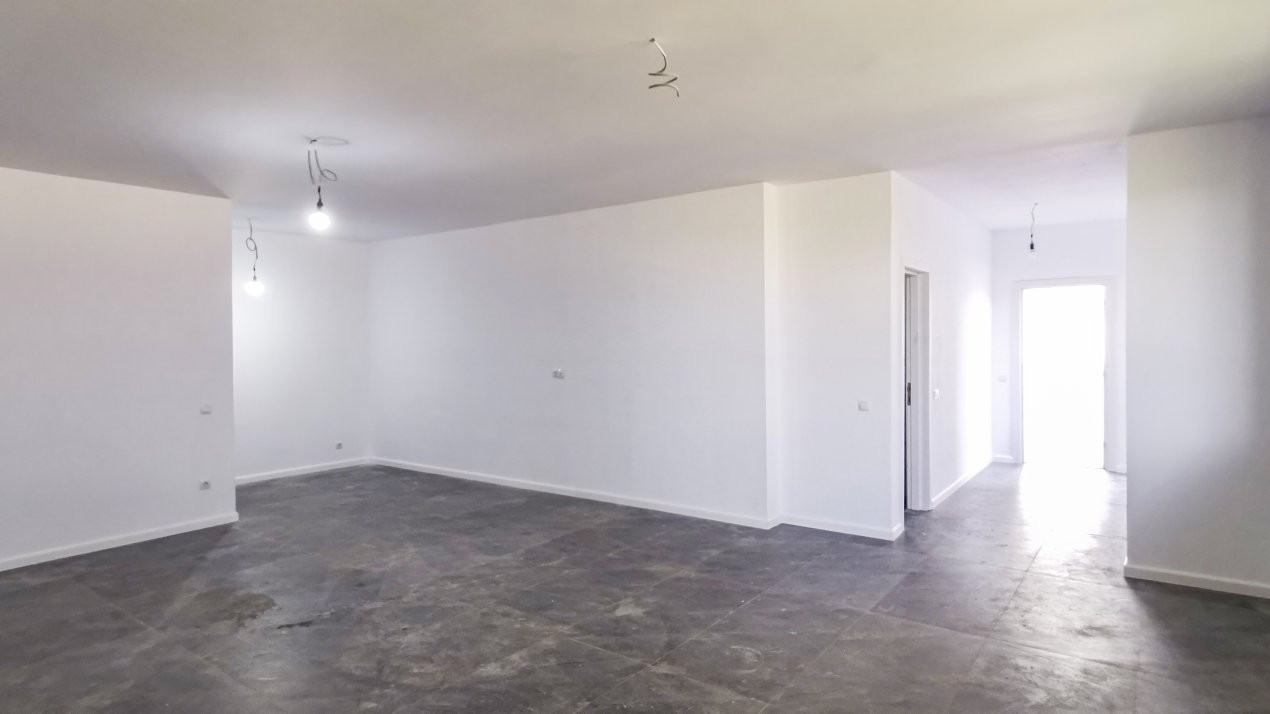 Apartament 3 camere nou, la alb, in complex privat, Corbeanca #3