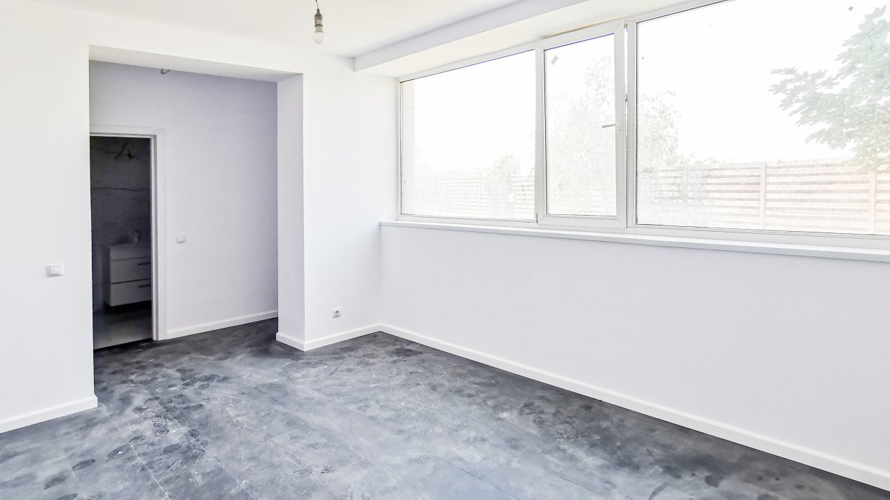 Apartament 3 camere nou, la alb, in complex privat, Corbeanca #3