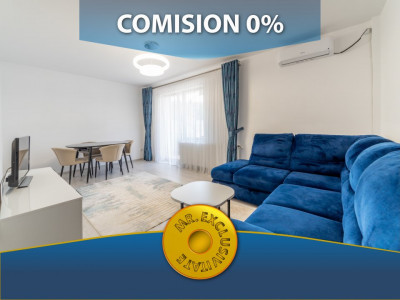 Inchiriere - Apartament 3 camere bloc nou + loc de parcare. Comision 0%