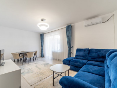 Inchiriere - Apartament 3 camere bloc nou + loc de parcare. Comision 0%
