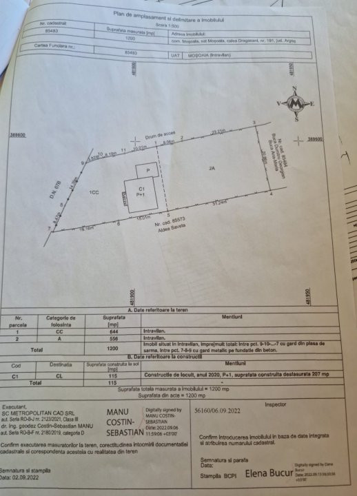 0% Comision Casa Noua Mosoaia la 9 km de Pitesti-Arges!