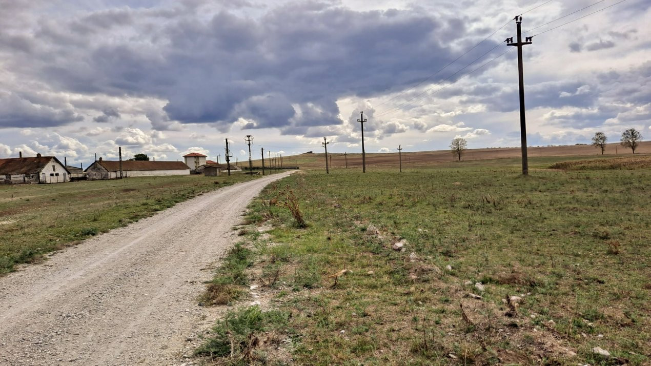 Teren intravilan de 1 Ha, cu iesire la lac, pretabil parc fotovoltaic sau turism