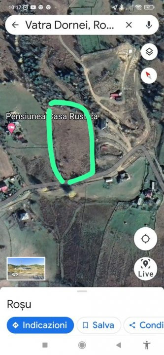 TEREN INTRAVILAN 4000 MP DE VANZARE - VATRA DORNEI