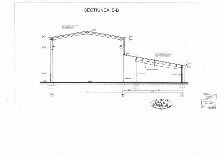 Inchiriere Hală Producție 1500 mp Carei - Comision 0% chiriaș 