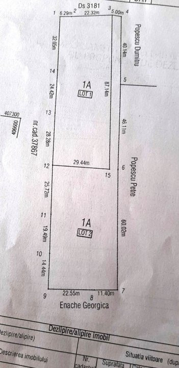 TEREN INTRAVILAN POLOVRAGI - STRADA IZVOARELE