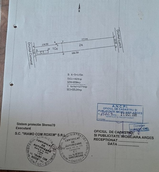 0% Comision Casa de renovat cu teren de 1274 mp intravilan Micesti-Purcareni!