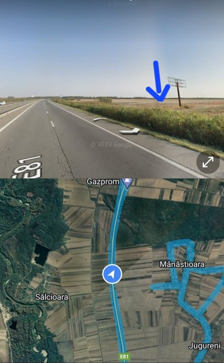 Teren Autostrada A1 24ha pentru balastiera
