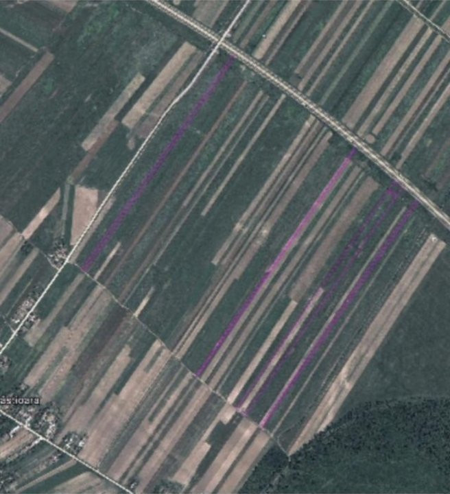 Teren Autostrada A1 24ha pentru balastiera
