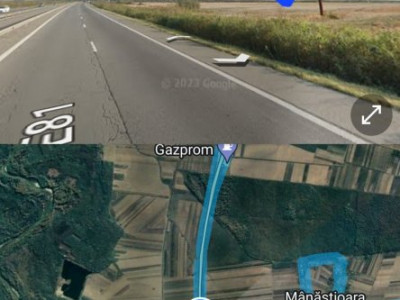 Teren Autostrada A1 24ha pentru balastiera