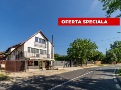 Casa spatioasa 318 mp utili+Spatiu Comercial zona Stefanesti Arges!