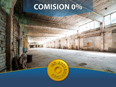Hala industriala impresionanta 2642 mp-Bucovat, zona Profi