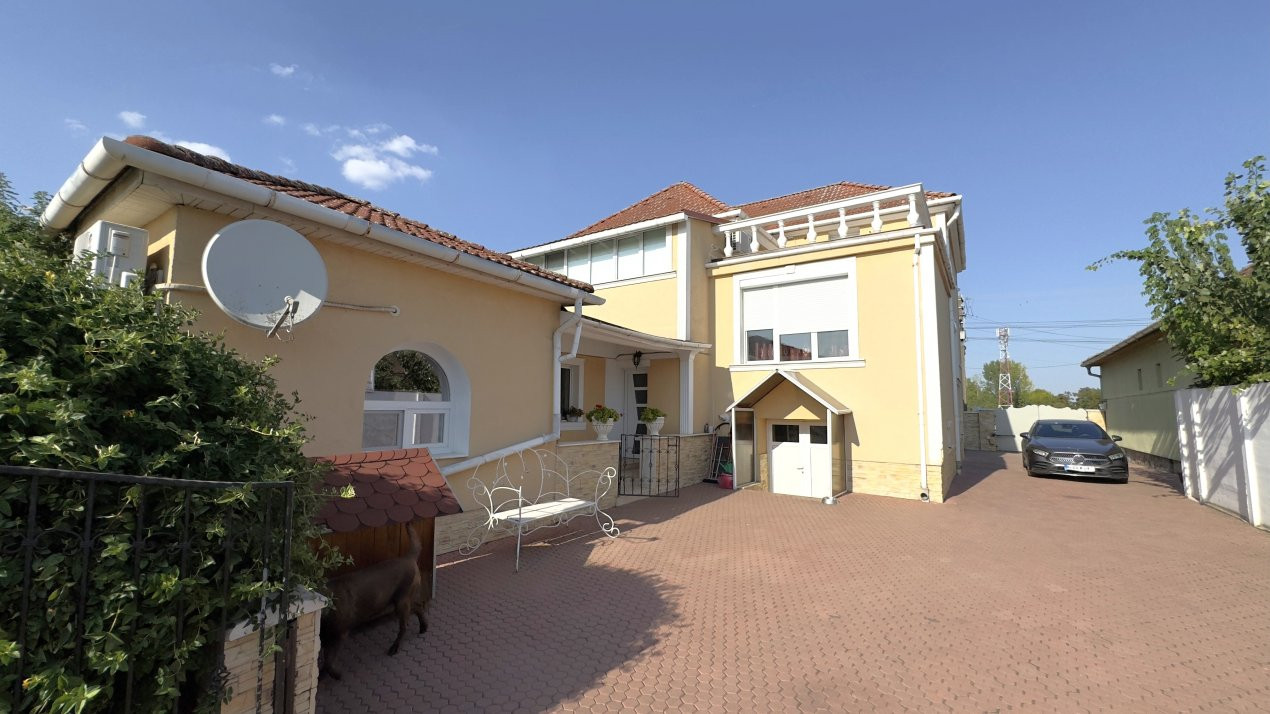 Casă 5 camere P+1 Teren 1010 mp Str. Agoșton - Carei - Comision 0% 
