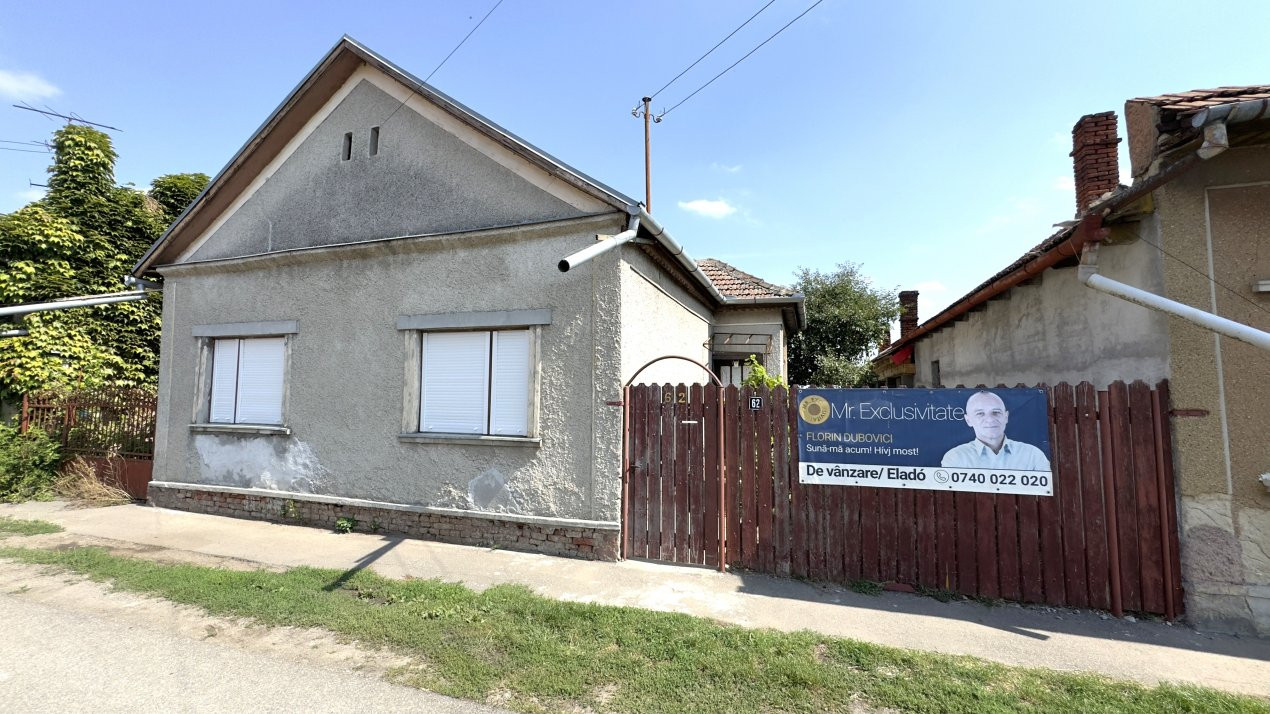 Casă 4 camere cu Teren 615 mp - Str. Mărășești Nr.62 – Carei