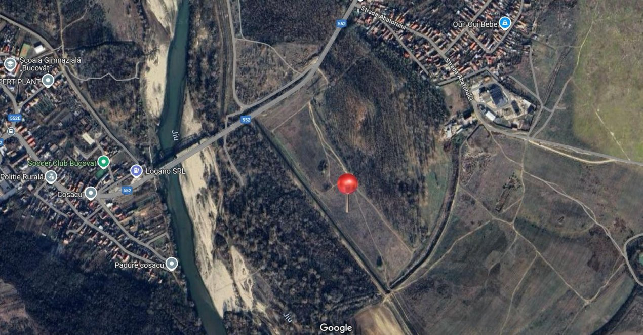 Investitie profitabila! Teren extravilan 13500 mp-Podul Jiului