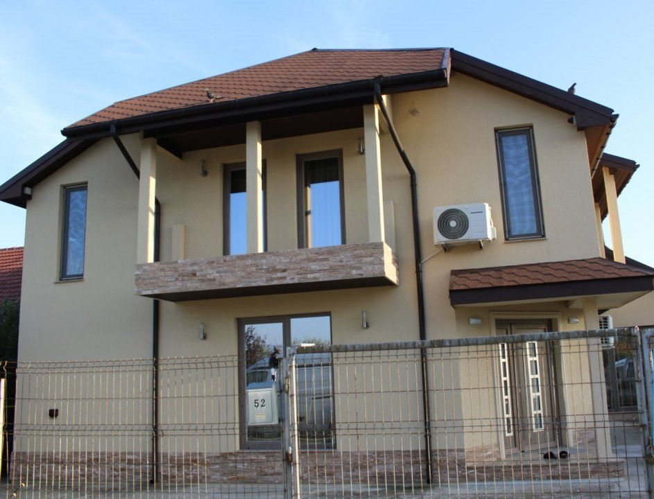 Casa pe structura de lemn 