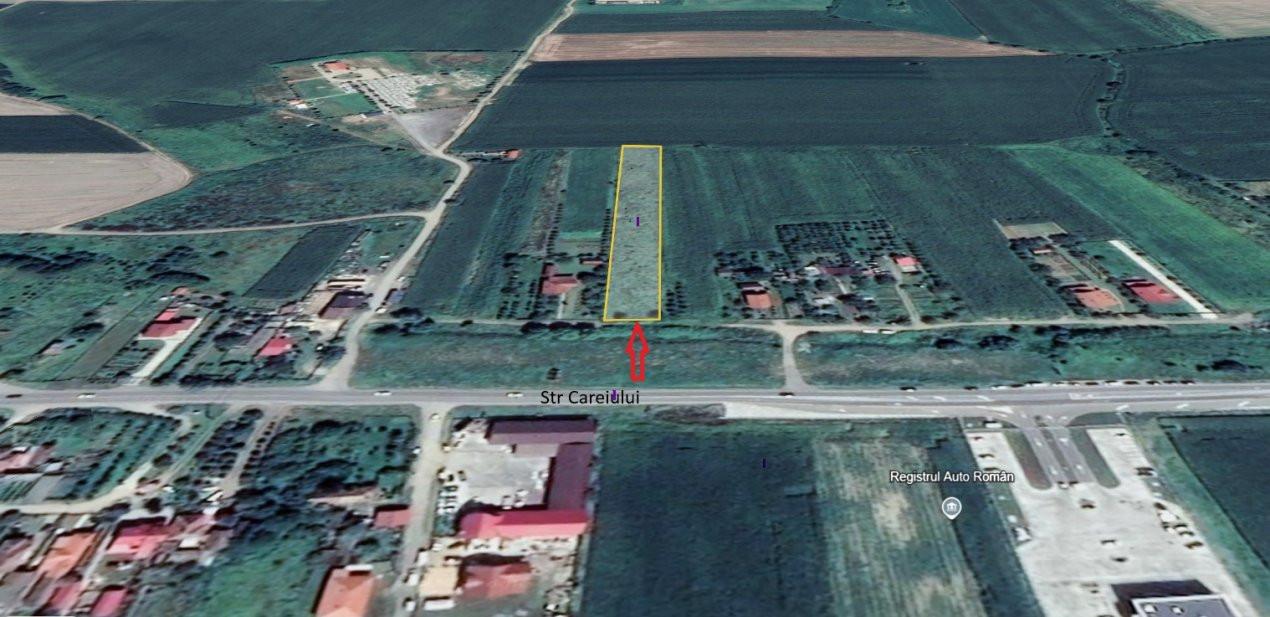 De vânzare teren extravilan str Careiului