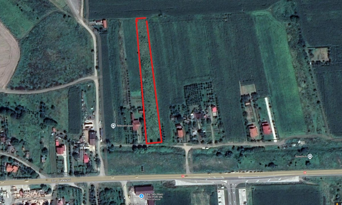 De vânzare teren extravilan str Careiului
