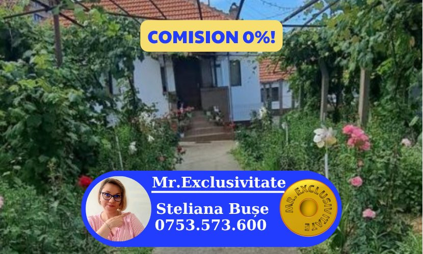 Casă tradițională cu teren generos la țară – Gorj, Șomănești