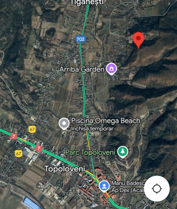 Teren Intravilan Topoloveni cu priveliste superba