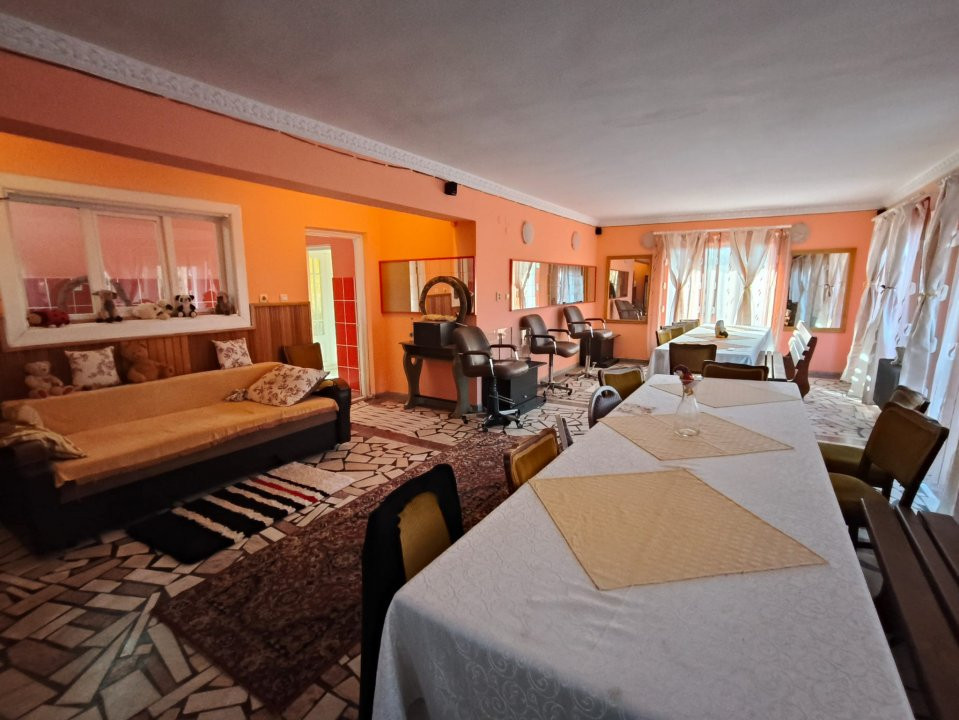 Casă / Vilă și teren în Curtișoara, ideală pentru pensiune /casă de vacanță