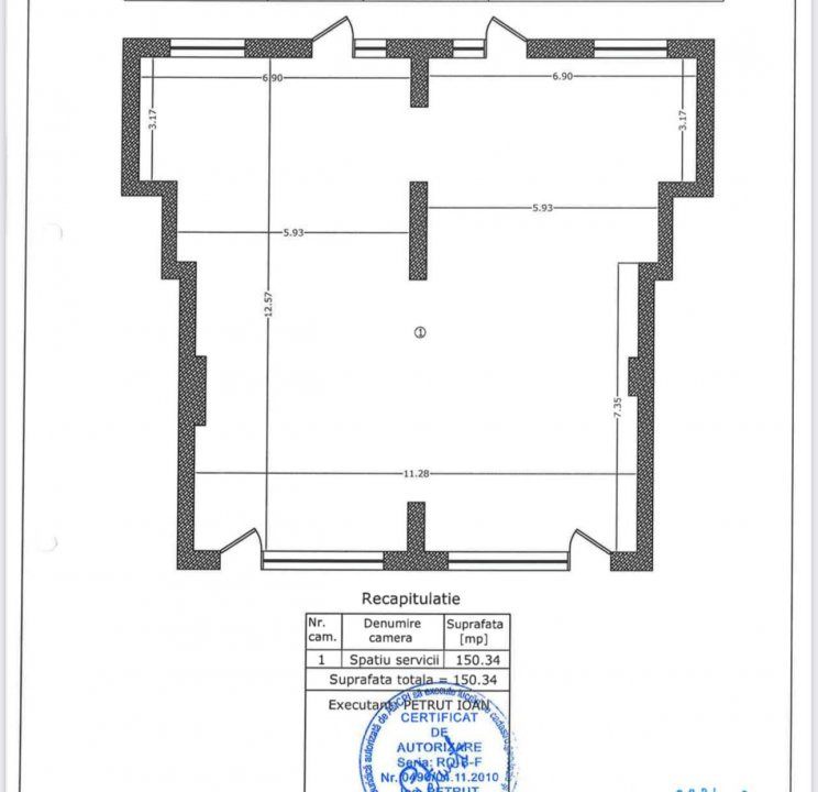 Spatiu comercial de inchiriat in complexul Hercesa Vivenda – 150 mp