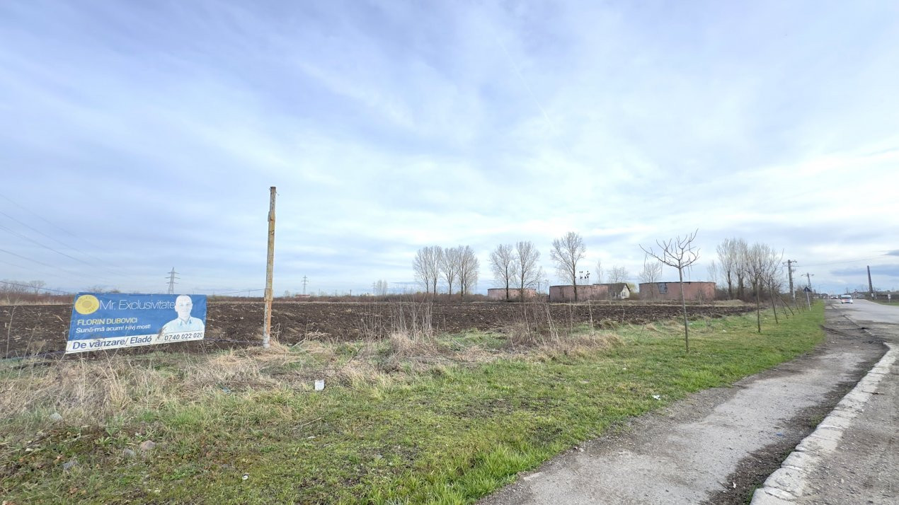 Teren Intravilan Industrial 13.164 mp, Zona Constantin Mille-Carei-Comision 0%