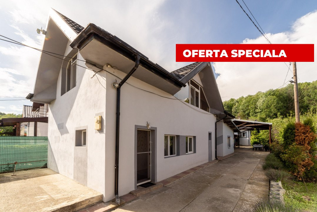 Două case la marginea pădurii – Proprietate de vânzare în Bascov!