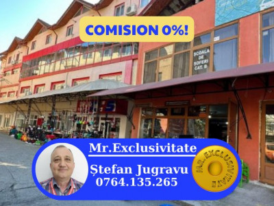 Închiriere Spațiu Comercial Ultracentral – Piața Centrală, Târgu Jiu