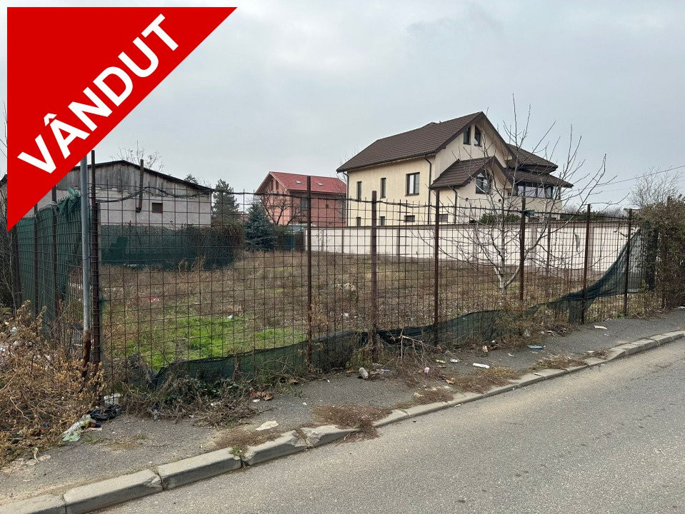 Teren intravilan 500mp Pipera Voluntari