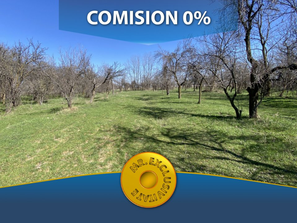 Teren Intravilan 3470 MP - Bradu, Arges - Toate utilitatile-0% COMISION 