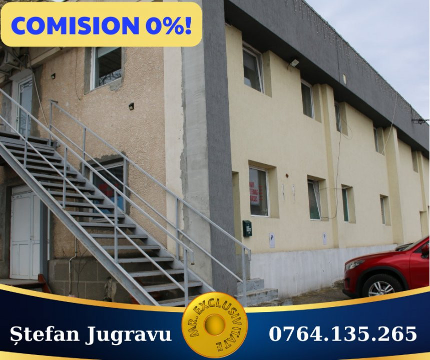 Spațiu de închiriat în Târgu Jiu – Ideal pentru birouri/producție!