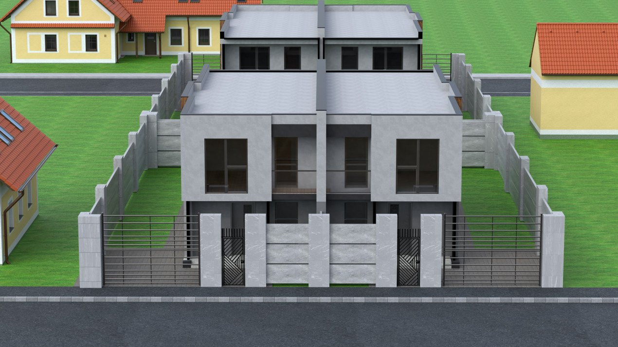 Casa tip duplex Mogosoaia central , curte 