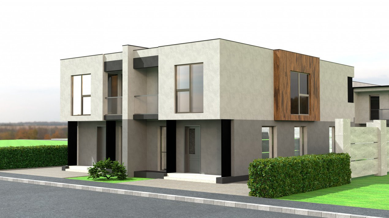 Casa tip duplex Mogosoaia central , curte 