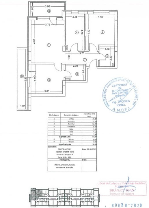 Comision 0%, apartament mobilat de 3 cam Militari, metrou Pacii 