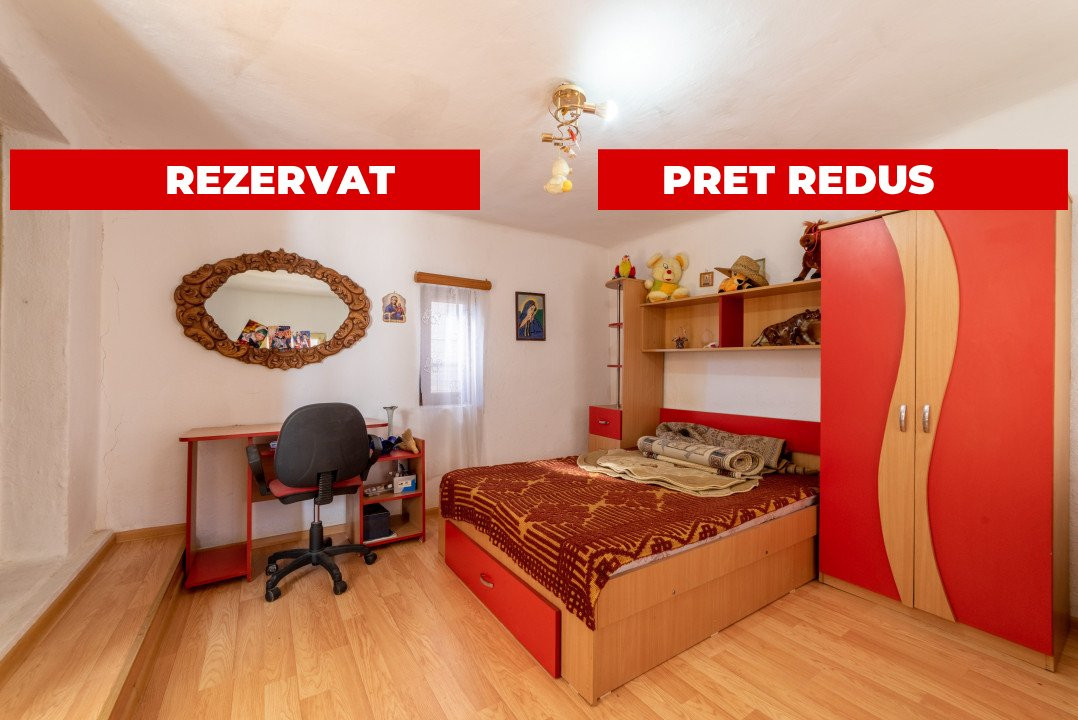 Casă spațioasă cu livadă și anexe, la 20 km de Pitești – 1810 mp teren