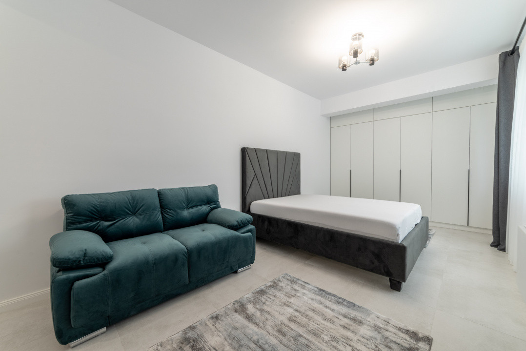 Studio lux, bloc nou VSC5 - Fratii Golesti, parcare privata, vedere pe spate