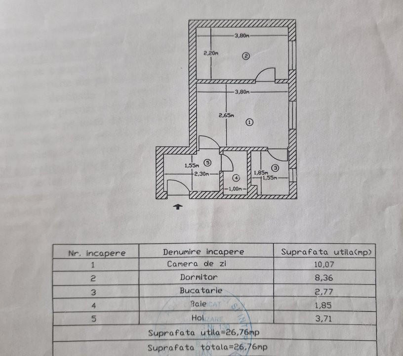 Apartament 2 camere Trivale!
