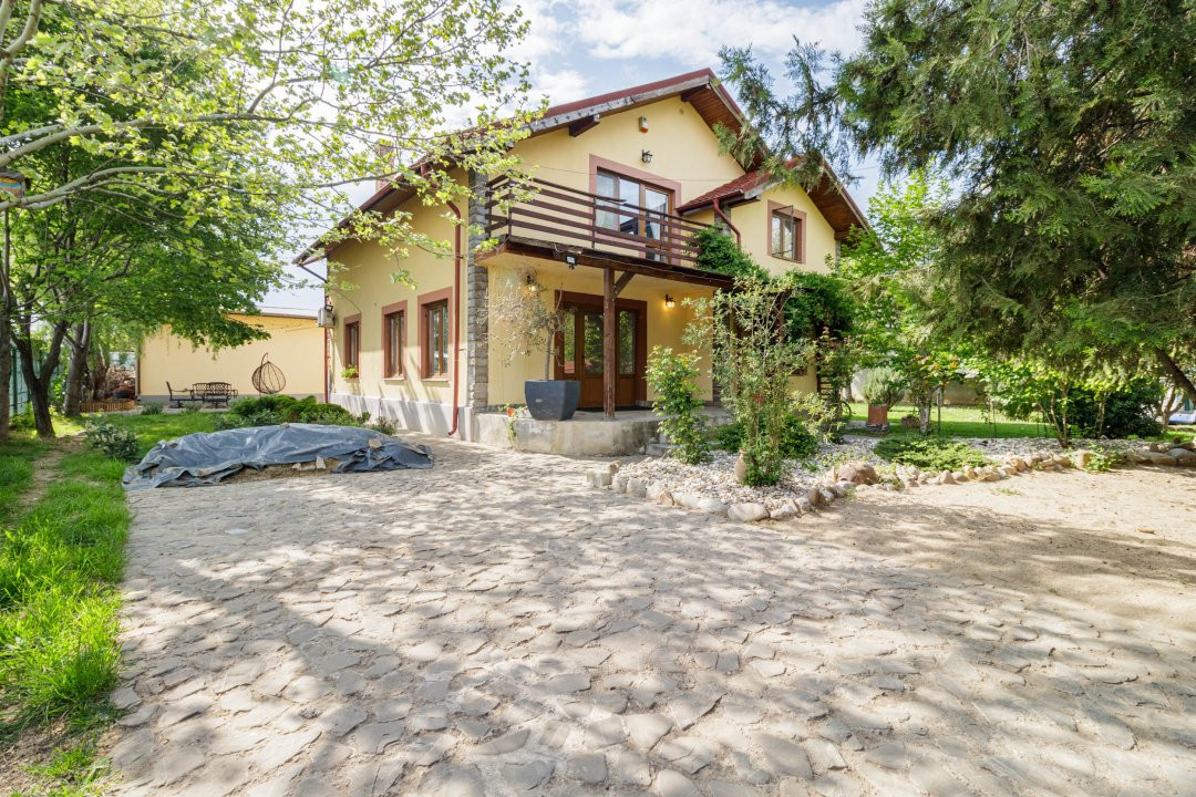 Casa individuala, 4 camere cu gradina, langa Padurea Snagov - Ghermanesti