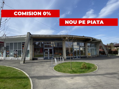 Spatiu comercial 96 mp – Complex Rotunda, Campulung, Arges 