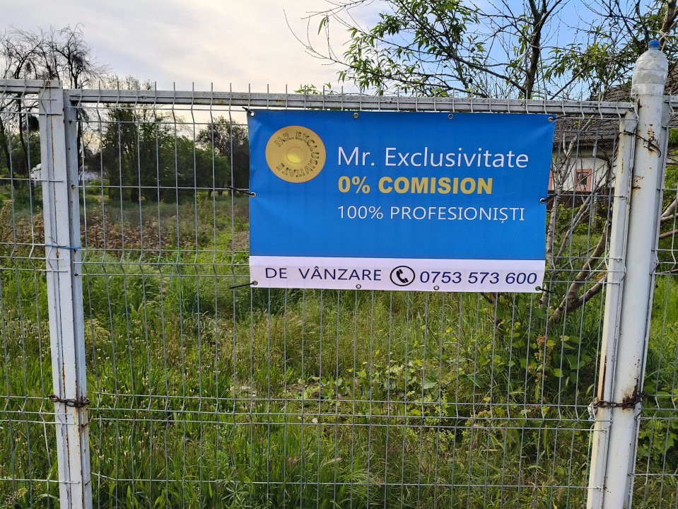 Teren intravilan de vânzare – Târgu Jiu, str. Slt. Valentin Merișescu