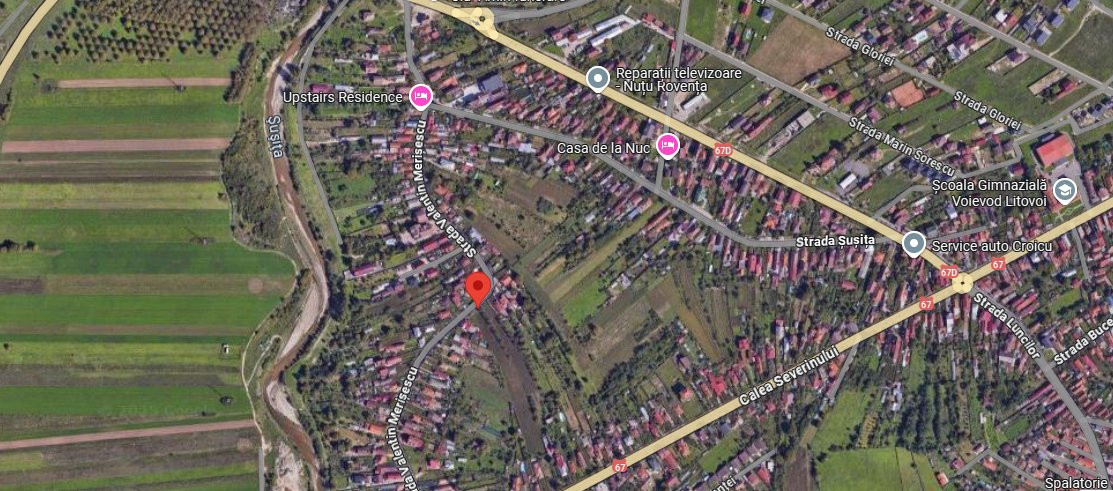 Teren intravilan de vânzare – Târgu Jiu, str. Slt. Valentin Merișescu