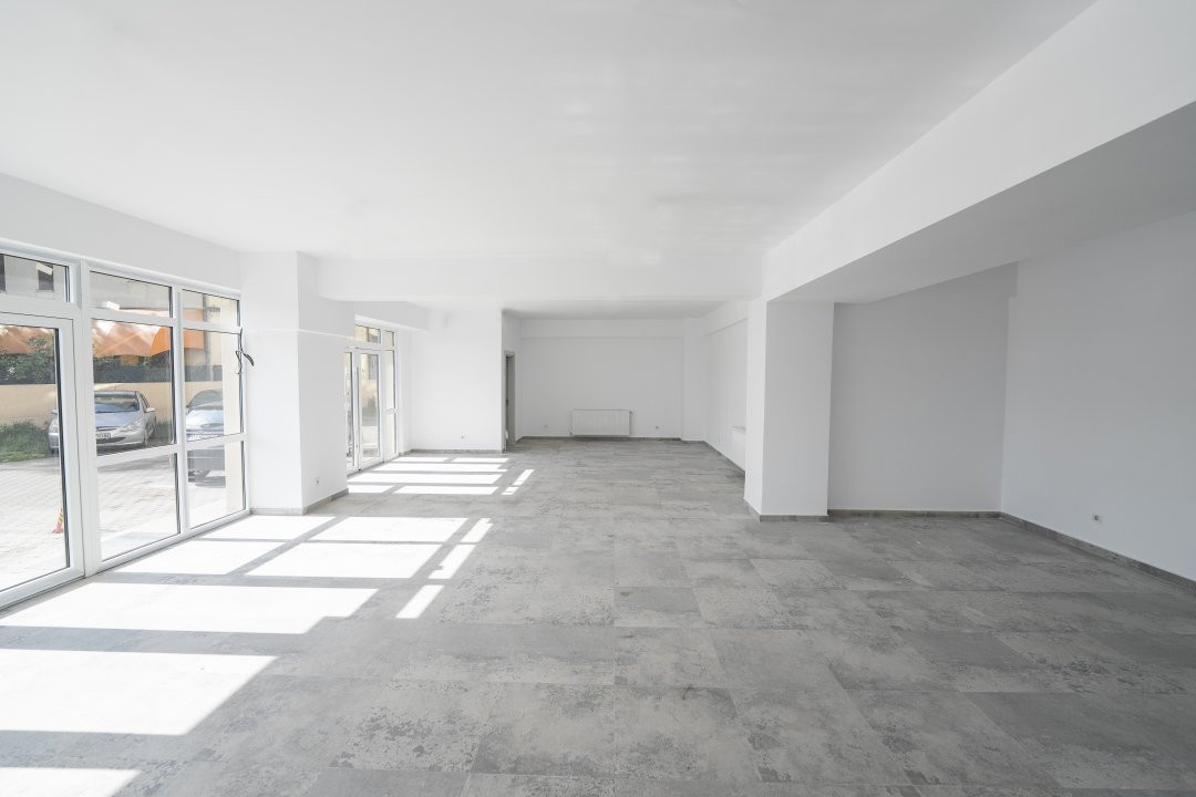 Spatiu comercial stradal, parter bloc nou - zona ultracirculata Petrom Gara