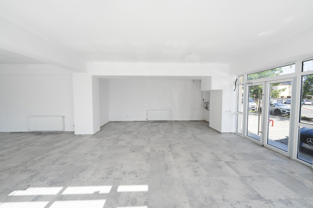 Spatiu comercial stradal, parter bloc nou - zona ultracirculata Petrom Gara