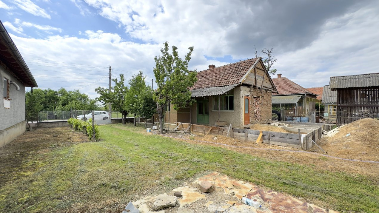 Casă 3 incăperi cu Teren 1525 mp Loc. Lucăceni-Str. Horea Nr. 124-Comision 0%