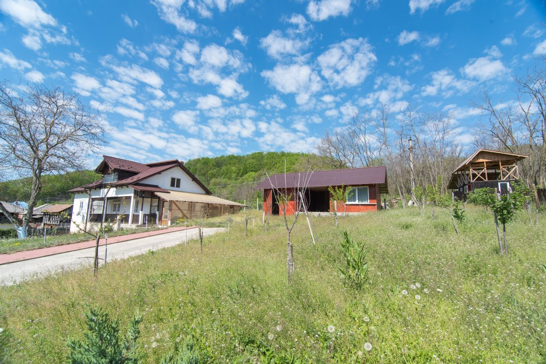 Casa cu teren 4727mp in Ciomagesti, Arges -ideala pentru locuit sau vacanta