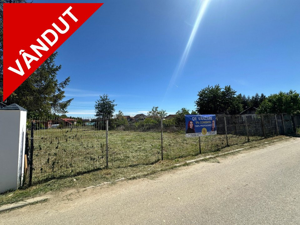 0% Comision Teren intravilan 1230 mp Bascov-Uiasca-Arges!